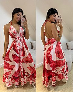 Vestido Sophia Vermelho 1