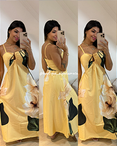 Vestido Olivia Amarelo
