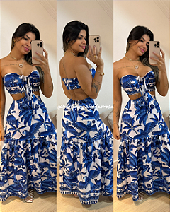 Vestido Lily Aves e Coqueiros