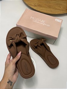 Sandália Modare Marrom Escuro