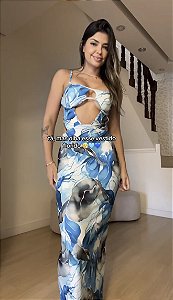 Vestido Samantha Azul