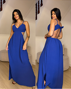 Vestido Elizandra Azul Royal