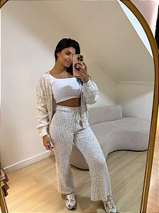 Conjunto Miriam Cinza