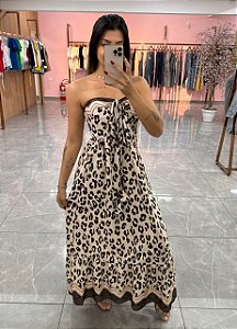 Vestido Michele Estampa Clara