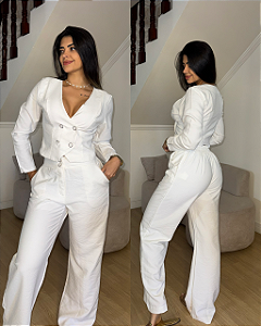 Conjunto Esmeralda Branco