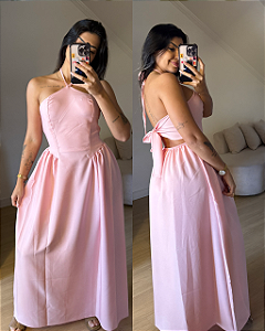 Vestido Milena Rosa
