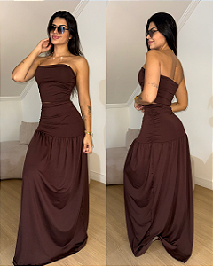 Conjunto Catrina Marrom
