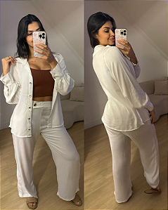 Conjunto Bárbara Camisa + Calça