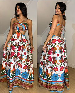 Vestido Pérola Estampa 2