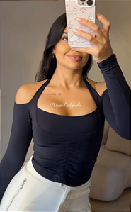 Cropped Agatha Preto