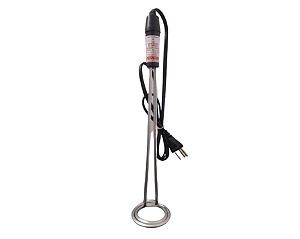 Ebulidor Mergulhão Aquecedor de Água Portátil Alumínio 38cm 220V IMC