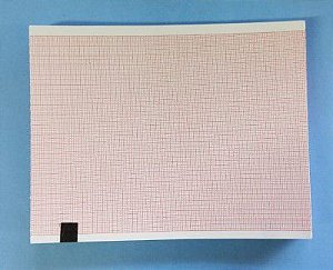 Papel Termosensível 110mm x 140mm Cx/ 200 folhas compatível Edan SE-601