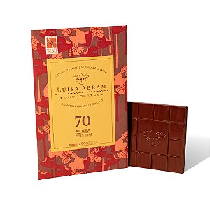 Barra de Chocolate 70% Cacau Rio Purus - Luisa Abram