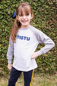 Camiseta Manga Longa Raglan