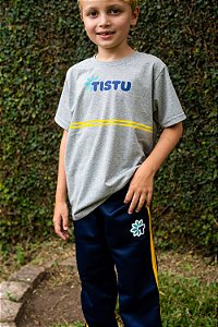 Camiseta Manga Curta Listra Mescla