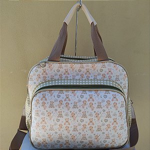 Bolsa Maternidade Elegance Grande Verde