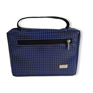 Bolsa Para Bíblia ou Livro Pied Azul