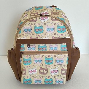 Mochila Urban Gatinhos Estilosos