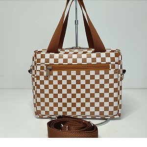 Bolsa Térmica Box Xadrez Caramelo
