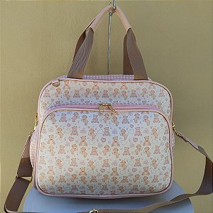 Bolsa Maternidade Elegance Grande Rosa