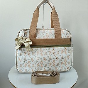 Bolsa Maternidade Classic Média Ursos Verde