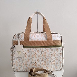 Bolsa Maternidade Classic Grande Ursos Verde