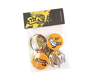 Pack 5 bottons sortidos