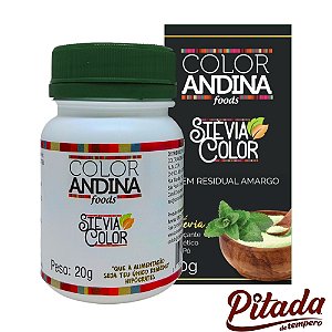 Adoçante Stévia 20g - Color Andina