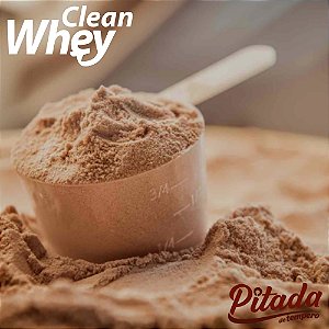 Whey Protein Isolado Sabor Cacau Belga - Clean Whey