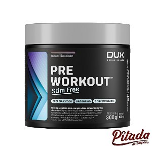Pré Workout Original Stim Free 300g DUX - Pré Treino