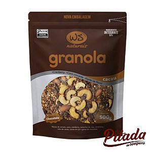Granola Cacau 500g - WS Naturais