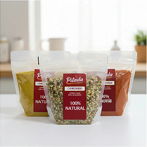 Kit Páprica Defumada + Chimichurri sem Pimenta + Lemon Pepper