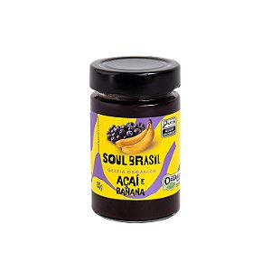 Geleia Orgânica de Açaí com Banana - 200g