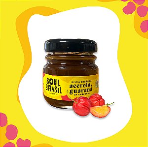 Soul Brasil Compota de Acerola e Guaraná 200g - USDA Organic