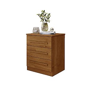 Mesa de Cabeceira Império 4 Gavetas Benetil Móveis