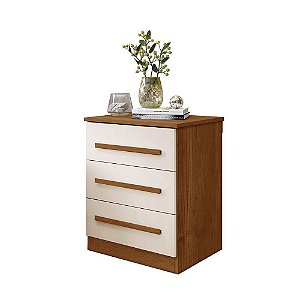 Mesa de Cabeceira Império 4 Gavetas Benetil Móveis