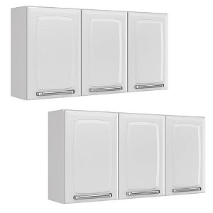 Armario Aereo Itatiaia Luce Kit 2 peças IP3 105 Branco