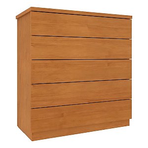 Comoda para Quarto de Casal 5 Gavetas Premium Tcil Móveis Cinamomo