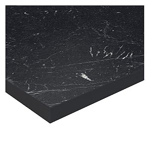 Tampo Itatiaia 100% MDF para Balcão de Pia 120 cm Preto