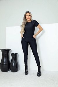 Calça Montaria com Bolsos – poliamida