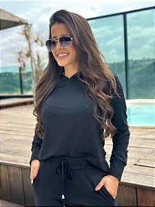 Conjunto Moletinho Manga Longa com Capuz | Progressivo