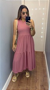 Vestido Ribana Canelado