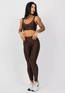 Conjunto Isa Marrom café