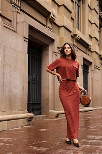 Conjunto Comfy saia