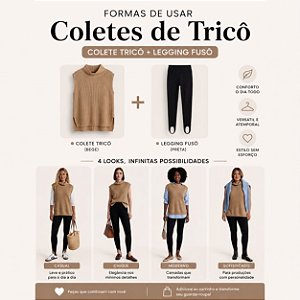 Colete Tricô