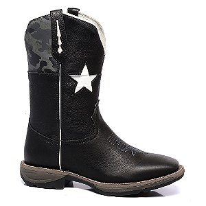 MB-03-011-03 - Bota Texana Hopper - Cano Alto - Couro Legítimo - Corte à  Laser - Bico Quadrado - Marconi Boots - Marconi Boots - Loja Online