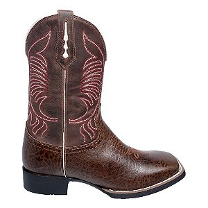 MB-03-003-03 - Bota Texana Hopper - Cano Alto - Couro Legítimo - Corte à  Laser - Bico Quadrado - Marconi Boots - Marconi Boots - Loja Online