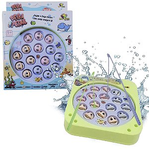Brinquedo Infantil Pesca Pega Peixe Pesca Maluca