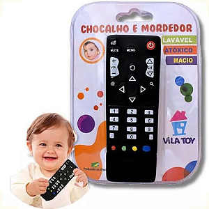 Mordedor e Chocalho Bebê Meu Controle Remoto