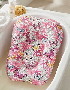 Almofada de Banho para Bebê Antideslizante Ergonômica Estampada – Conforto e Segurança na Hora do Banho